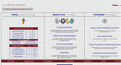 Desktop Screenshot of hcbennett.com